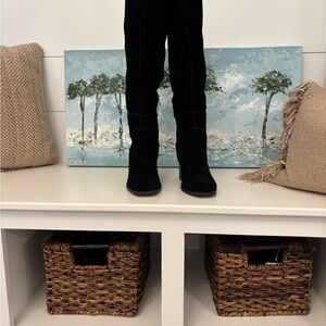 Dolce Vita Black Suede Boots